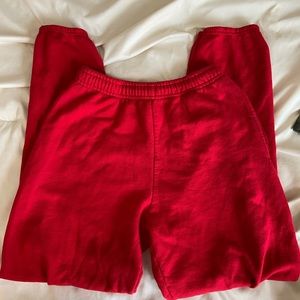 Basic Red SweatPants!